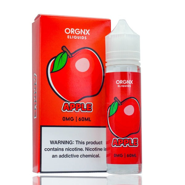 ORGNX Series E-Liquid 60mL (Freebase) | Apple with packaging
