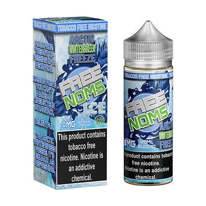 Nomenon and Freenoms Series E-Liquid 120mL (Freebase) | Artic Wintergreen Freeze TF Nic with packaging