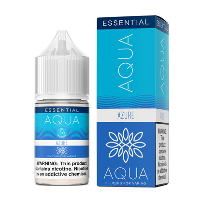 Aqua Salt Series E-Liquid 30mL (Salt Nic) | Azure with packaging