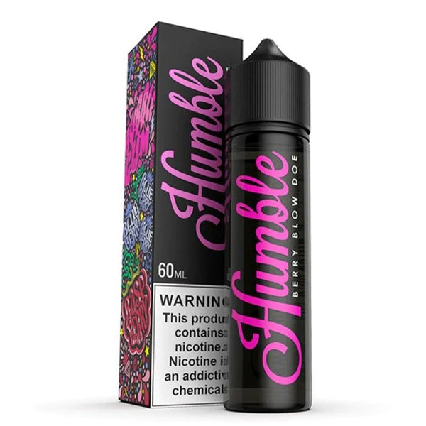 Humble Series E-Liquid | 60mL (Freebase) Berry Blow Doe with Packaging