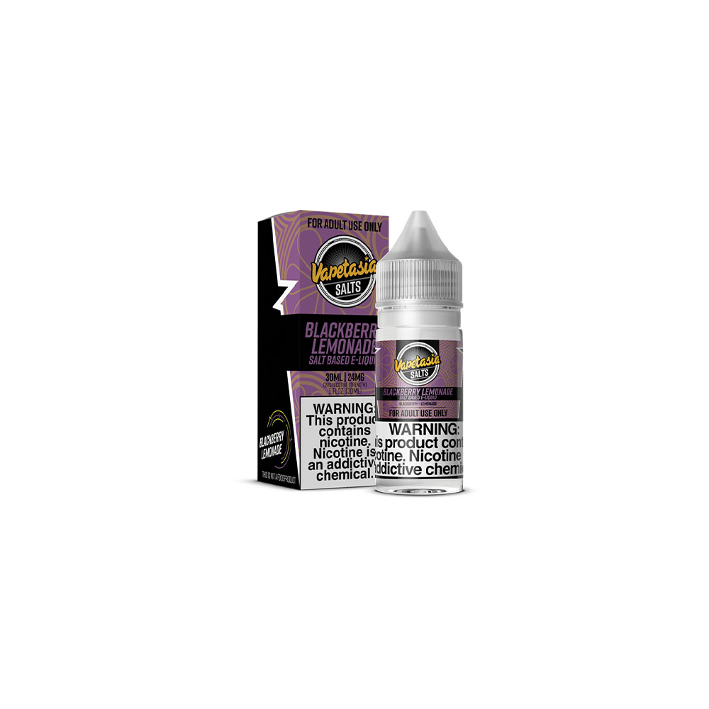 Vapetasia Salt Series E-Liquid 30mL | Blackberry Lemonade with Packaging