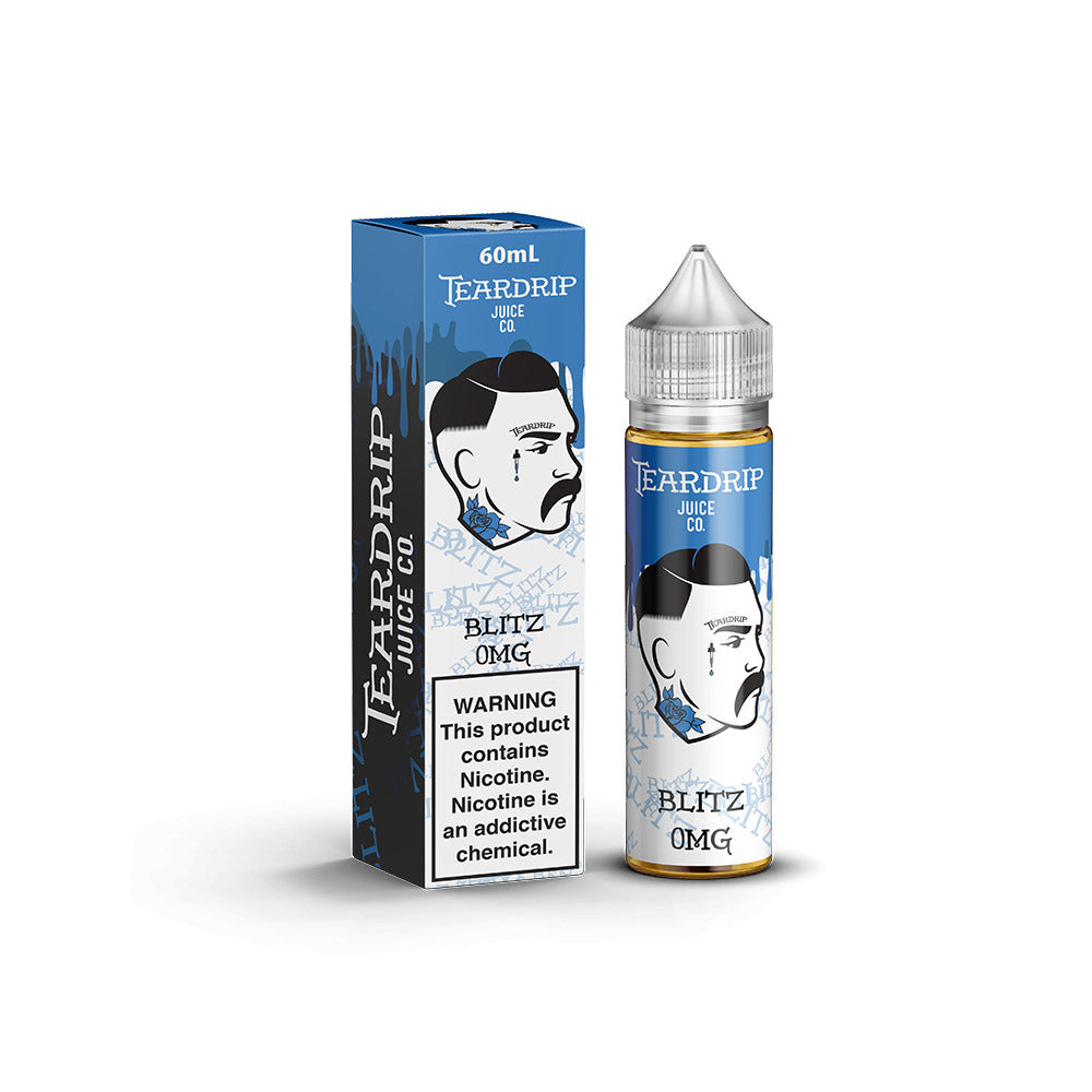 Tear Drip E-Liquid 60mL (Freebase) | Blitz with Packaging