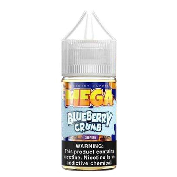 Mega E-Liquids Salt Series E-Liquid 30mL | Blueberry Crumb 