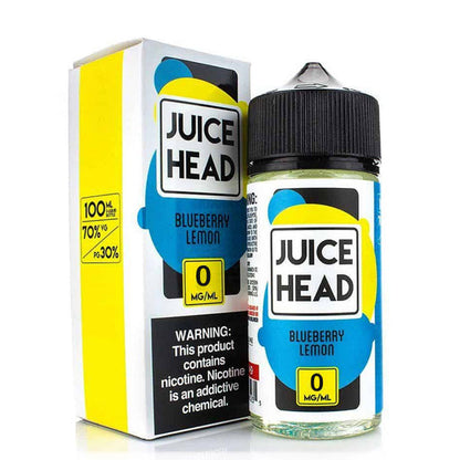 Juice Head Series E-Liquid 3mg | 100mL (Freebase) Blueberry Lemon with Packaging