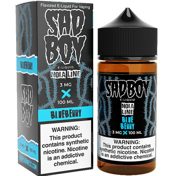 Sadboy Series E-Liquid 100mL | Blueberry with Packaging