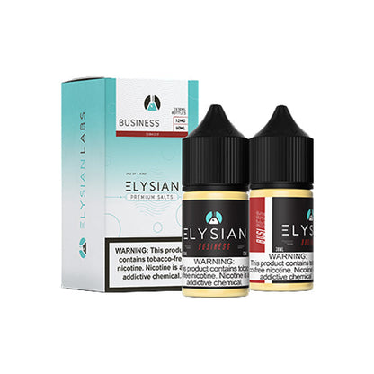 Elysian Salt Series E-Liquid x2-30mL (Salt Nic) | Business with packaging