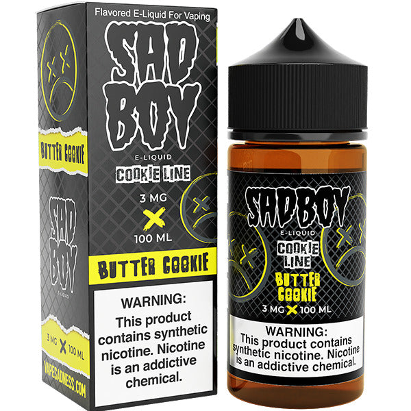 Sadboy Series E-Liquid 100mL | Butter Cookie with Packaging