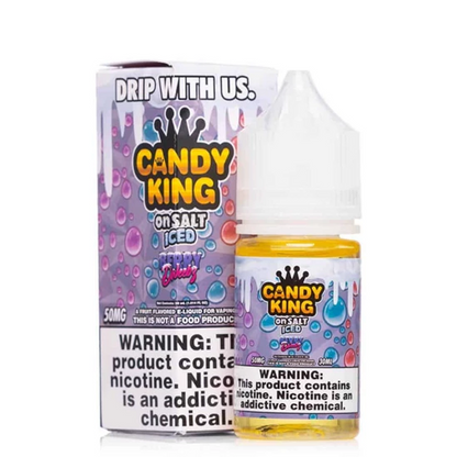 Candy King on Salt Series E-Liquid 30mL (Salt Nic) Berry Dweebz Iced with Packaging
