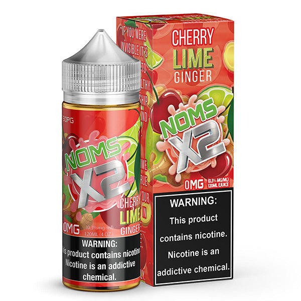 Nomenon and Freenoms Series E-Liquid 120mL (Freebase) | Cherry Lime Ginger with packaging