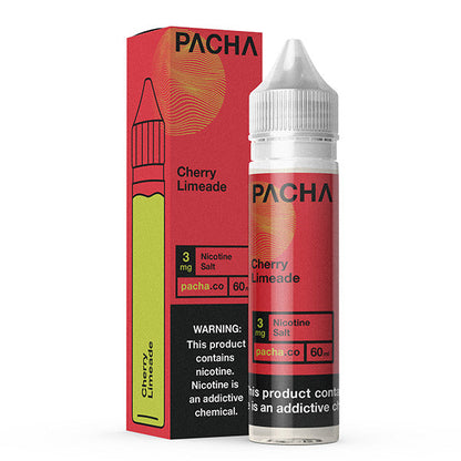 Pachamama TFN Series E-Liquid 60mL (Freebase) | Cherry Limeade with packaging