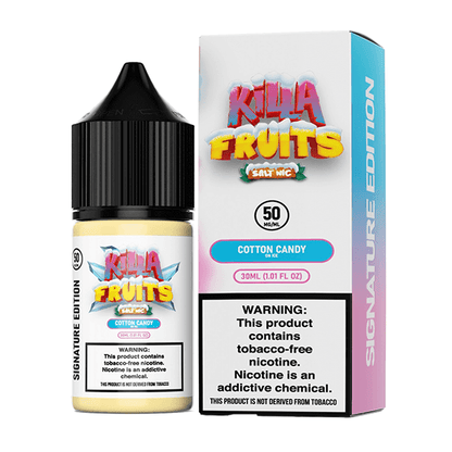 Killa Fruits Signature TFN Series E-Liquid 100mL (Freebase) | Cotton candy on Ice with packaging