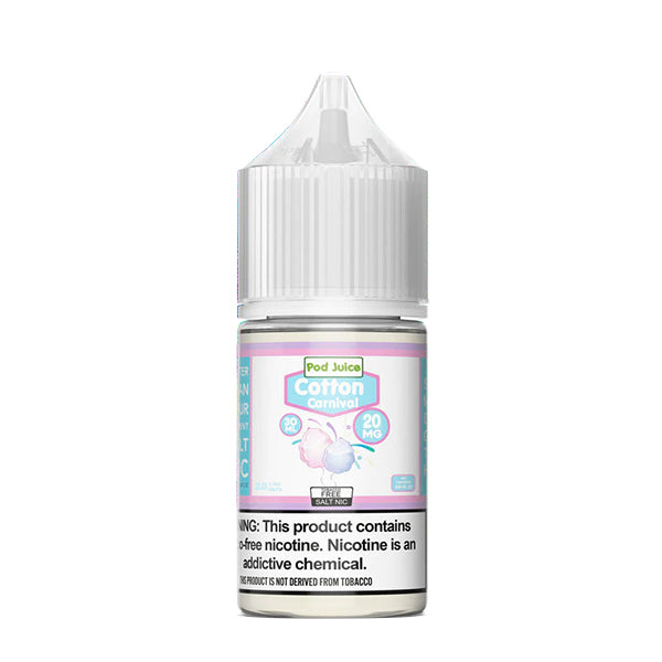 Pod Juice Salt Series E-Liquid 30mL Cotton Carnival bottle