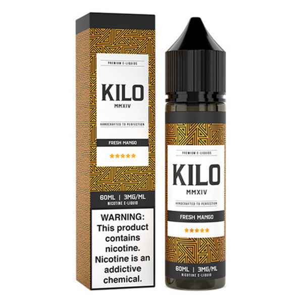 Kilo Series E-Liquid 60mL Fresh Mango with packaging