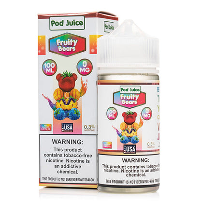 Pod Juice TFN Hyde Series E-Liquid 100mL (Freebase) Fruity Bears