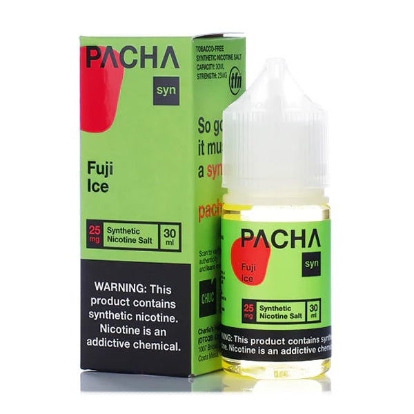 Pachamama TFN Salt Series E-Liquid 30mL (Salt Nic) | Fuji Ice with packaging