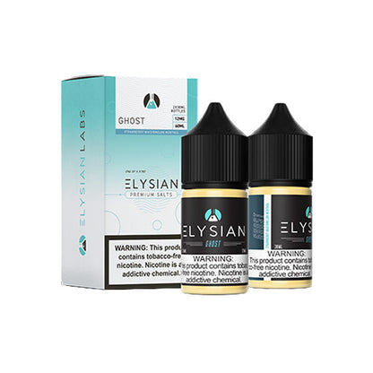 Elysian Salt Series E-Liquid x2-30mL (Salt Nic) | Ghost with packaging