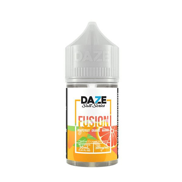 7Daze Fusion Salt Series E-Liquid 30mL (Salt Nic) Grapefruit Orange Mango