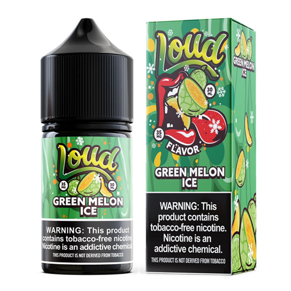 Loud TFN Series 30mL Green Melon Ice with packaging
