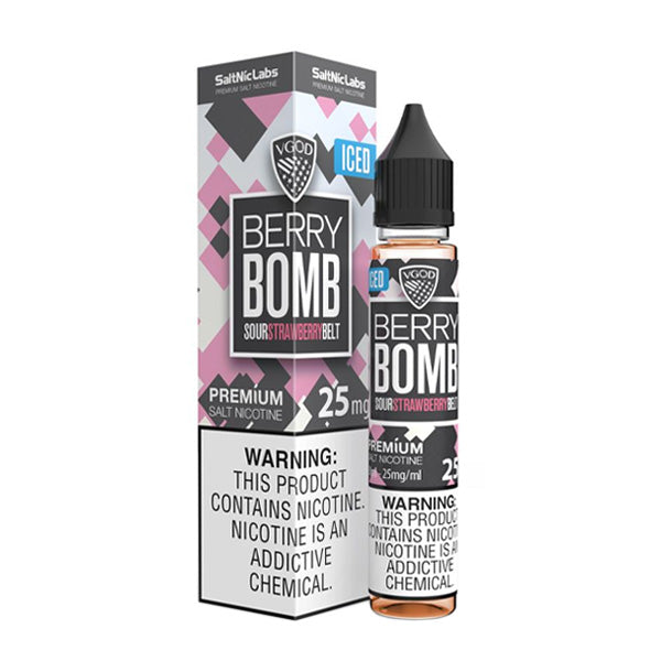 VGOD Salt Series E-Liquid 30mL | Iced Berry Bomb with packaging