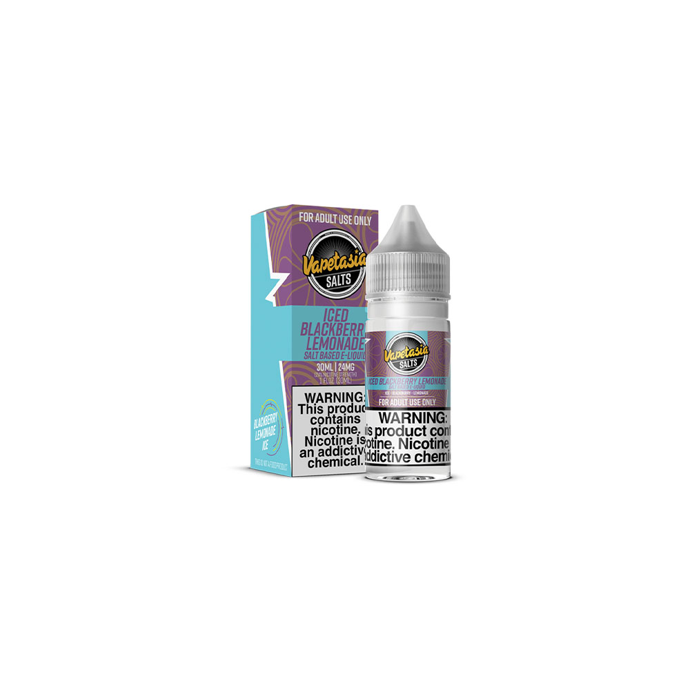 Vapetasia Salt Series E-Liquid 30mL | Iced Blackberry lemonade with Packaging