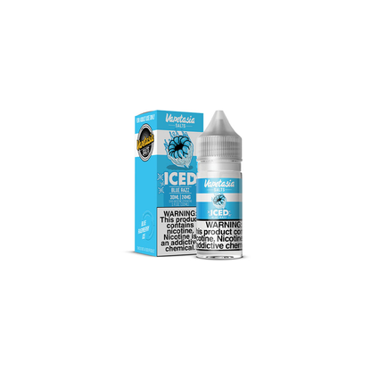 Vapetasia Salt Series E-Liquid 30mL | Iced Blue Razz with Packaging