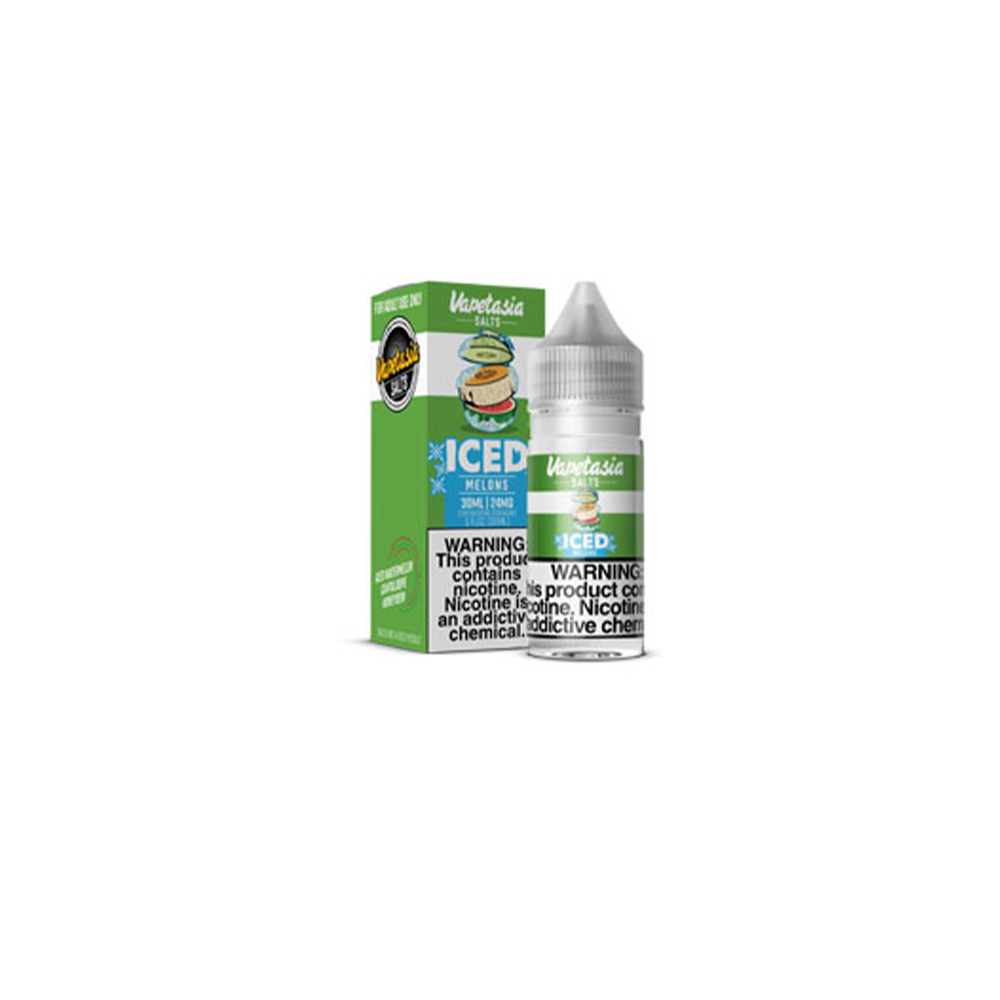 Vapetasia Salt Series E-Liquid 30mL | Iced Melons with Packaging