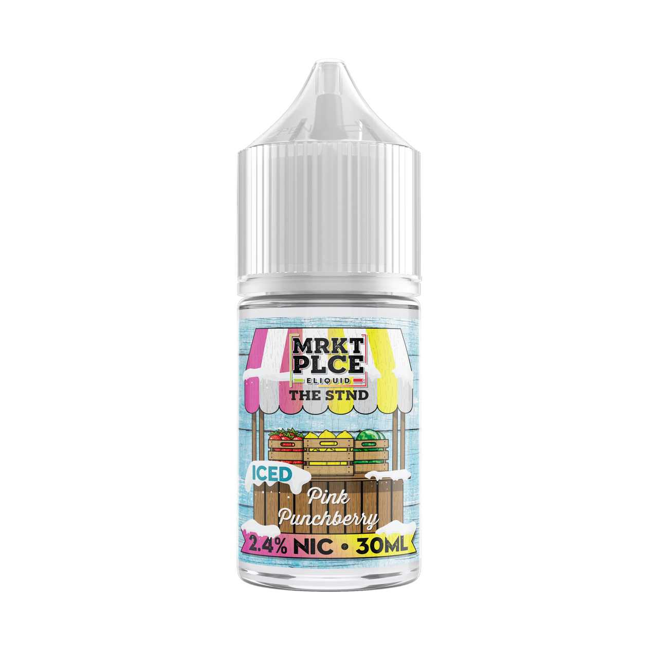 MRKT PLCE Salt Series E-Liquid 30mL (Salt Nic) | Iced Pink Punch Berry