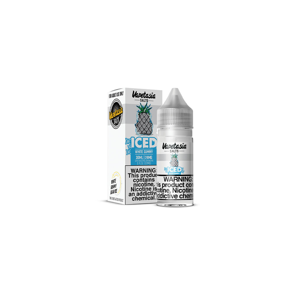 apetasia Salt Series E-Liquid 30mL | Iced White Gummy with Packaging