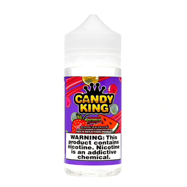 Candy King Series E-Liquid 100mL (Freebase) Strawberry Watermelon Bubblegum Iced