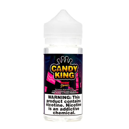 Candy King Series E-Liquid 100mL (Freebase) Pink Squares