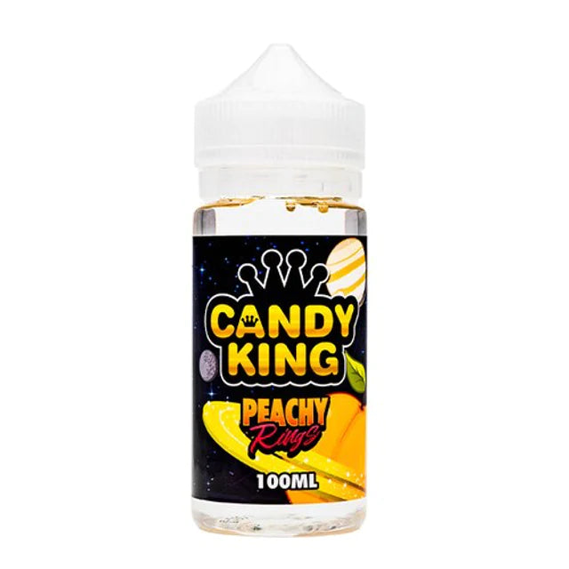 Candy King Series E-Liquid 100mL (Freebase) Peachy Rings
