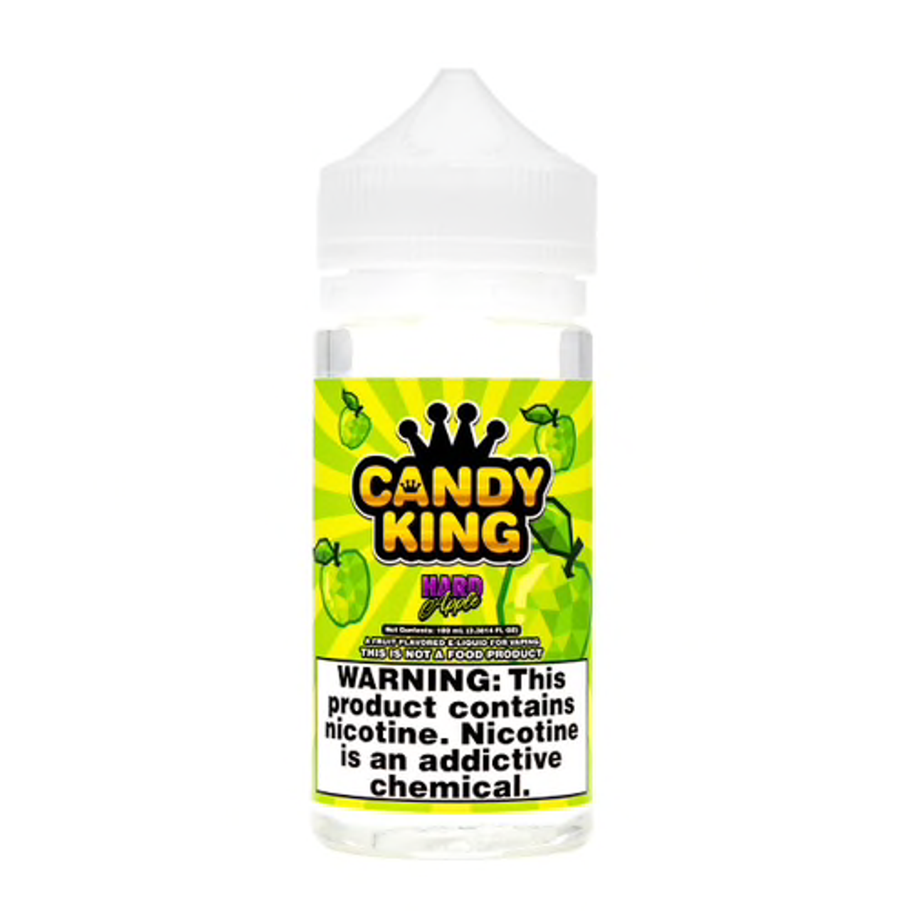 Candy King Series E-Liquid 100mL (Freebase) Hard Apple