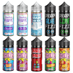 Juice Man Series E-Liquid 100mL Freebase | Group Photo