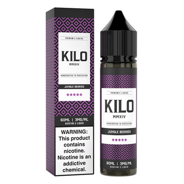 Kilo Series E-Liquid 60mL Jungle Berries with packaging
