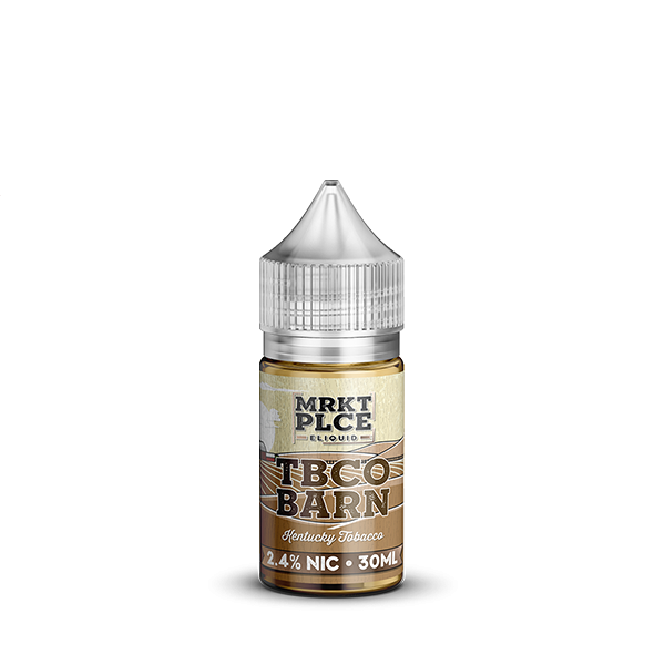 TBCO Barn by MRKT PLCE Salt Series E-Liquid | 30mL (Salt Nic) Kentucky Tobacco