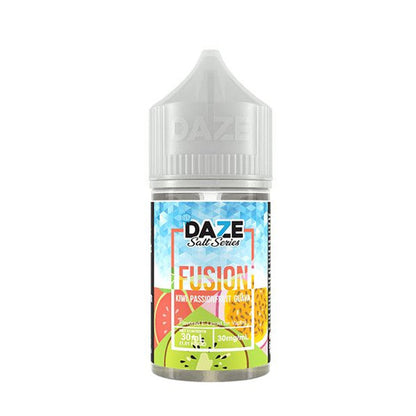 7Daze Fusion Salt Series E-Liquid 30mL (Salt Nic) Kiwi Passion Guava Iced