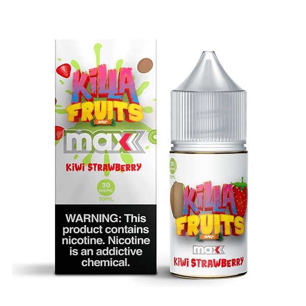 Killa Fruits Max TFN Salt Series E-Liquid 30mL (Salt Nic) | Kiwi Strawberry with packaging
