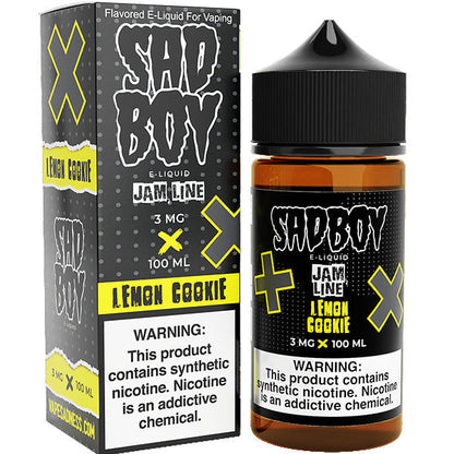 Sadboy Series E-Liquid 100mL | Lemon Cookie with Packaging