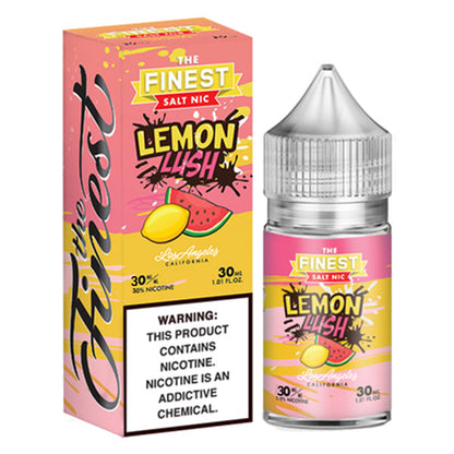 Finest Salt Series E-Liquid 30mL (Salt Nic) | Lemon Lush with packaging