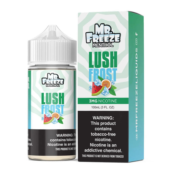 Mr. Freeze TFN Series E-Liquid 100mL (Freebase) | Lush Frost with packaging
