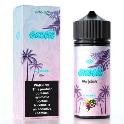 One Up TFN E-Liquid 100mL (Freebase) | Lychee With Packaging
