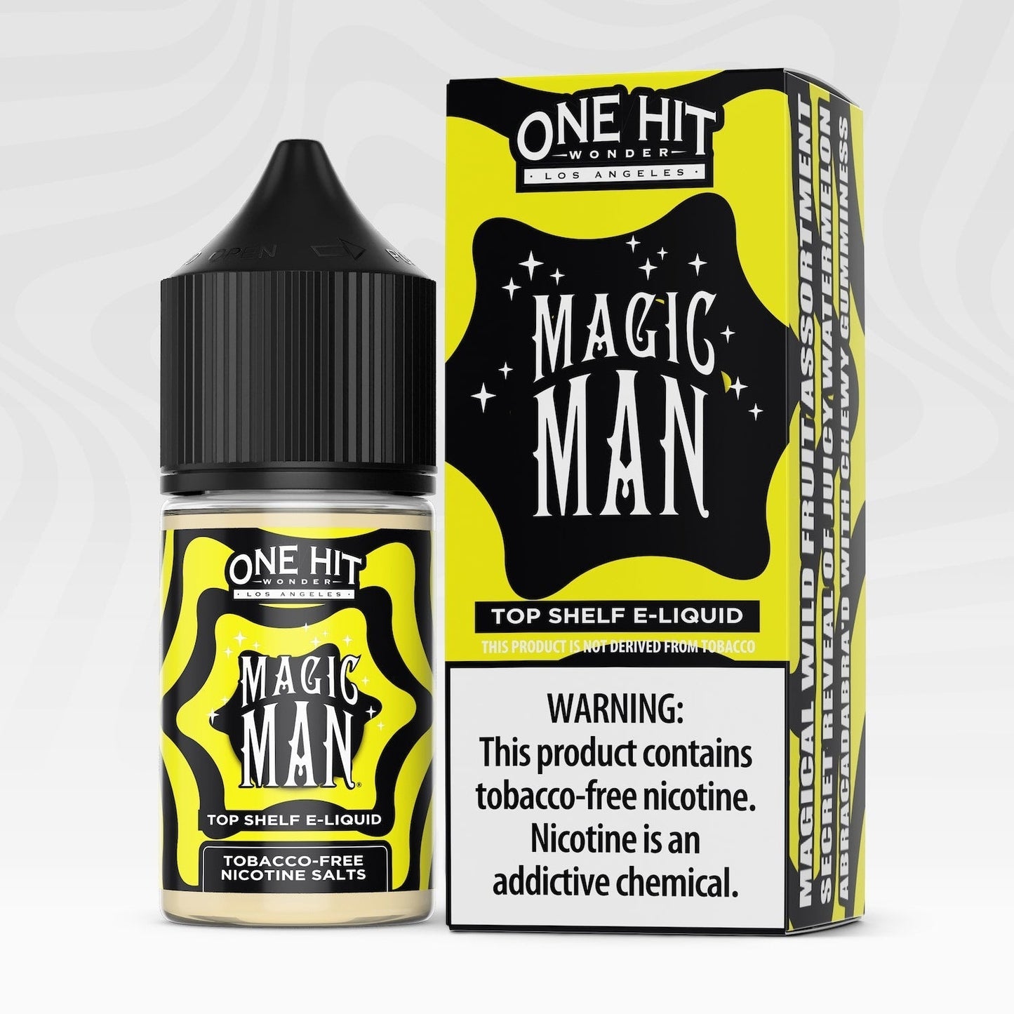 One Hit Wonder TFN Salt Series E-Liquid 30mL (Salt Nic) | Magic Man with packaging