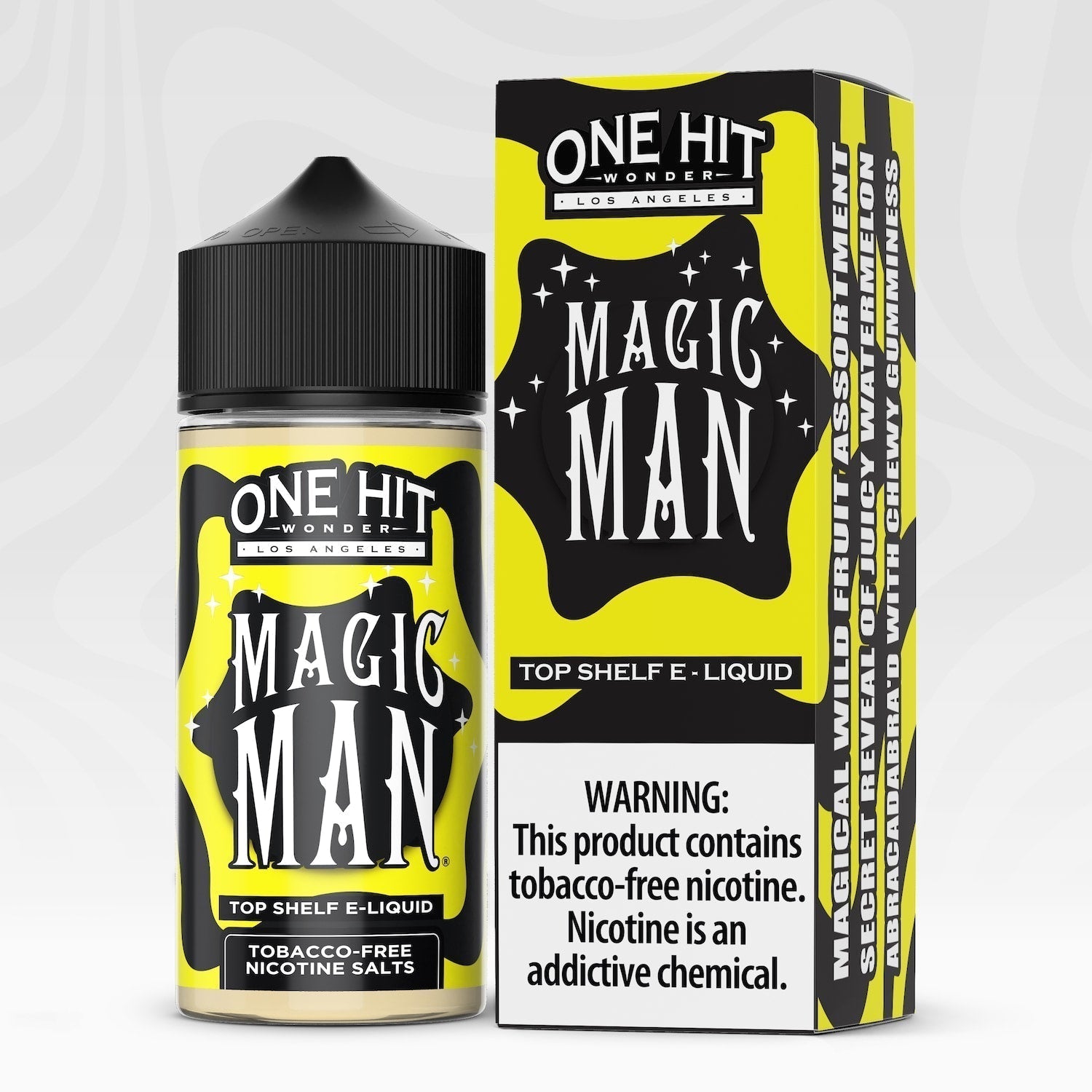 One Hit Wonder TFN Series E-Liquid 100mL (Freebase) | Magic Man with packaging