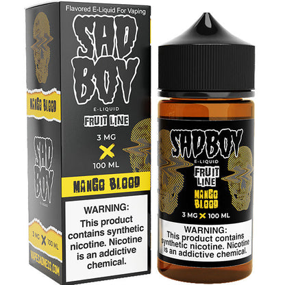 Sadboy Series E-Liquid 100mL |  Mango Blood with Packaging