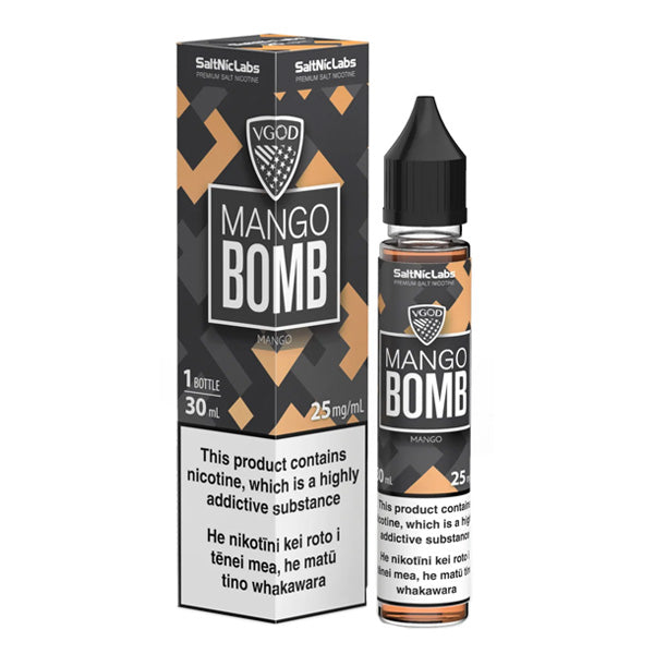VGOD Salt Series E-Liquid 30mL | Mango Bomb with packaging