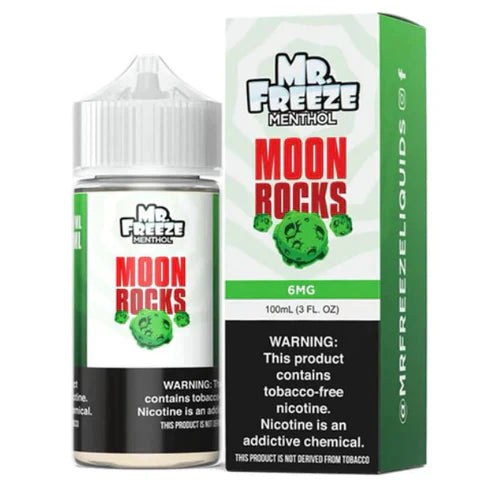 Mr. Freeze TFN Series E-Liquid 100mL (Freebase) | Moon Rocks with packaging