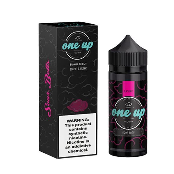 One Up TFN E-Liquid 100mL (Freebase) | Sour Belt With Packaging