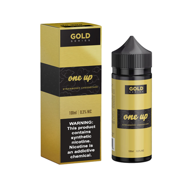 One Up TFN E-Liquid 100mL (Freebase) | Strawberry Cheesecake With Packaging