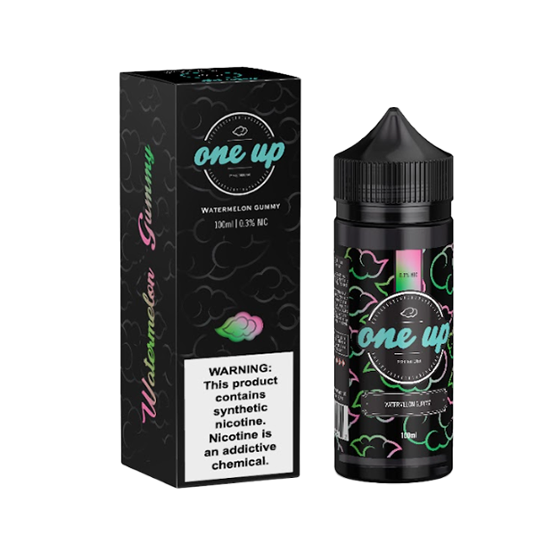 One Up TFN E-Liquid 100mL (Freebase) | Watermelon Gummy With Packaging
