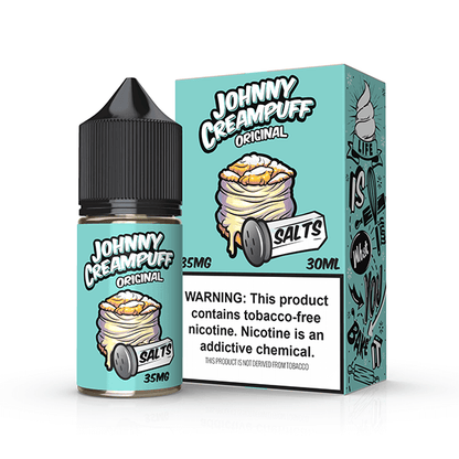 Tinted Brew Johnny Creampuff TFN Salt Series E-Liquid 30mL |  Original with Packaging